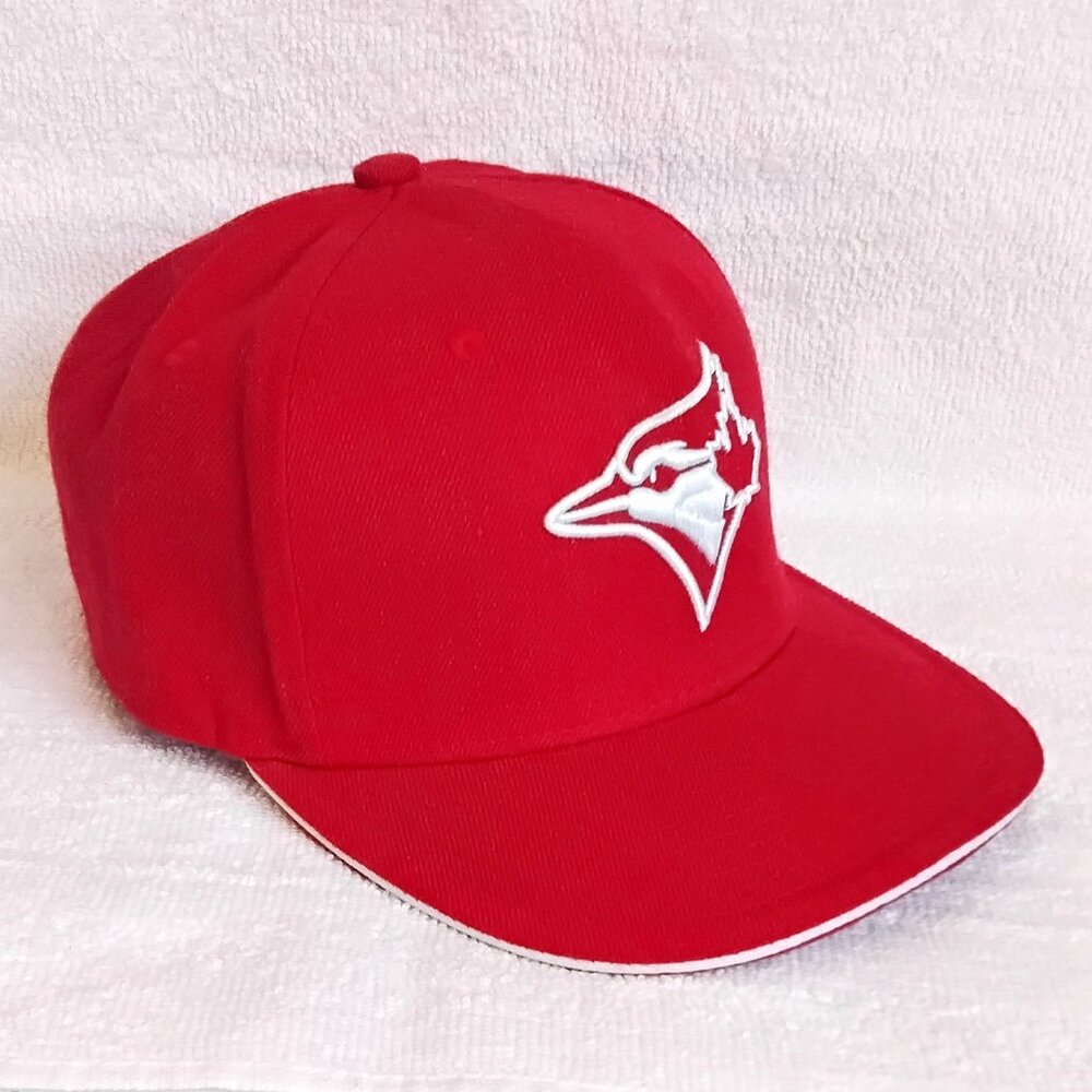 Toronto Blue Jays Red & White MLB Honda Adjustable Snapback Hat/Cap!!